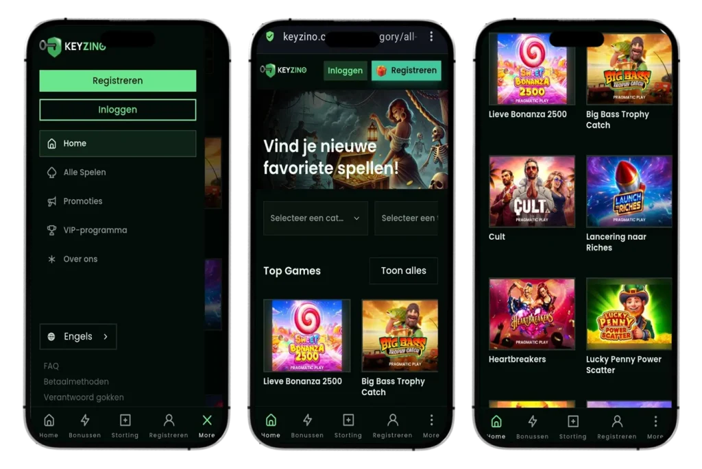 Keyzino Casino app